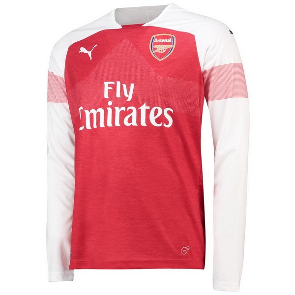 Maillot Football Arsenal Domicile ML 2018-19 Rouge